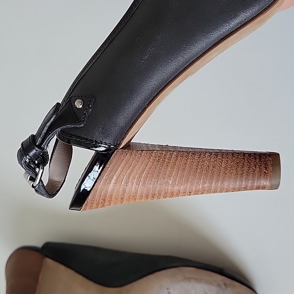 US 7 Marc by Marc Jacobs Leather Slingback Heels - Picture 4 of 7